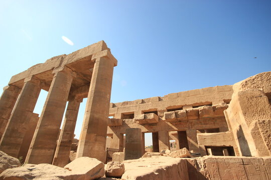 D&eacute;tail du grand temple d'Amon r&eacute; , Karnak,Louxor,Egypte