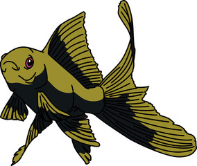 金魚（Goldfish）(PNG)