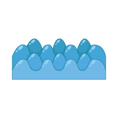 illustration of wave