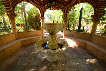 Water fountain Greek Orthodox Chapel