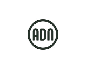 ADN Logo design vector template