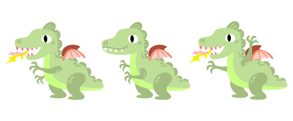 dragon cartoon clipart