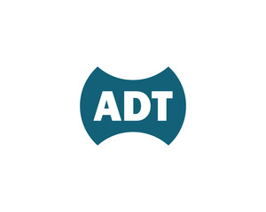 ADT logo design vector template