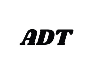 ADT logo design vector template