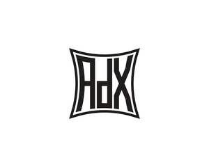 ADX Logo design vector template