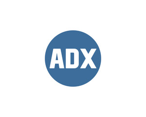 ADX Logo design vector template