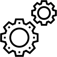 Cog Vector Icon