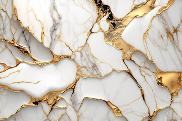 golden white marble tecture abstract background