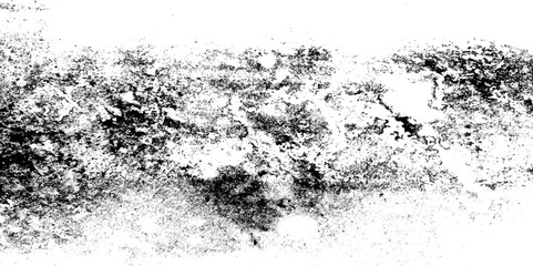 Black and white texture Rust​y​ old damaged​ to​ surface​ wall​ for​ background. Distress or dirt white and gray damage effect overlay concept. - obrazy, fototapety, plakaty