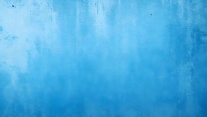 Obraz premium Grunge Blue Wall Surface. Rough Blue Wall Texture Background Banner. Abstract Blue Grunge Backdrop.