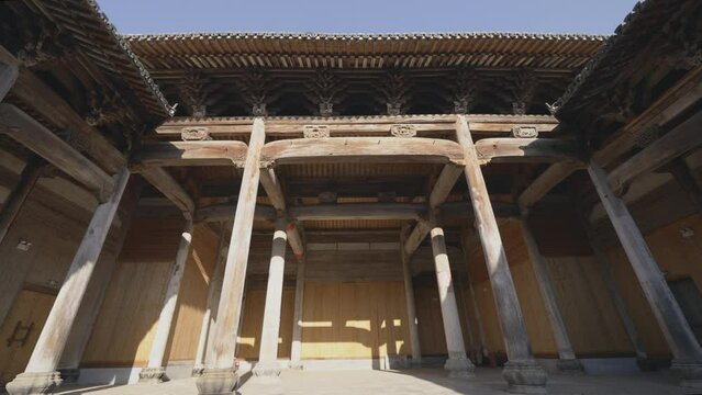 Anhui, Mount Huangshan, Xidi Hongcun, Anhui architecture, Chinese customs, ancestral temple, memorial&nbsp;archway, tenon and mortise structure, ancient architecture

