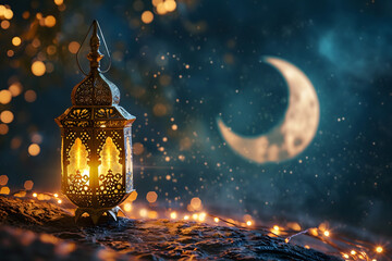 ramadan Kareem, Ramadan crescent moon, Eid Mubarak Islamic festival social media banner and Eid Mubarak Post Template, islam	