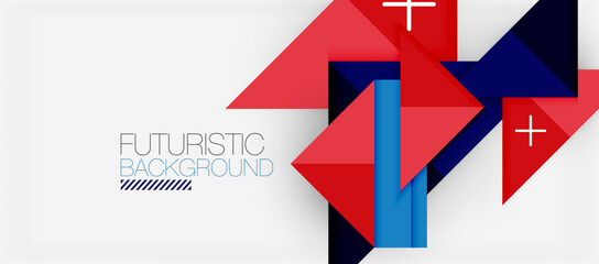 Triangle Vector Background Illustration For Wallpaper, Banner, Background, Card, Book Illustration, landing page