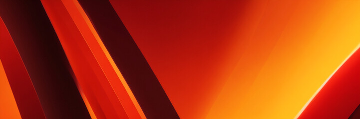 Rot-orangefarbener und gelber Hintergrund, mit Aquarell bemalter Textur-Grunge, abstrakter heißer Sonnenaufgang oder brennende Feuerfarbenillustration, buntes Banner oder Website-Header-Design