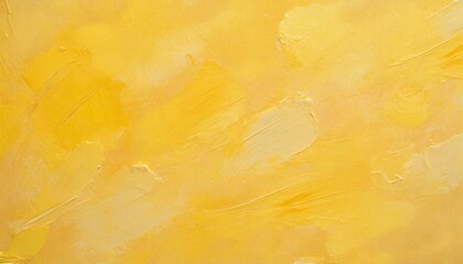 art oil and acrylic smear blot canvas painting wall abstract texture yellow pastel color stain...