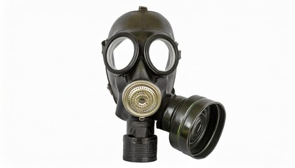 english sas gas mask isolated