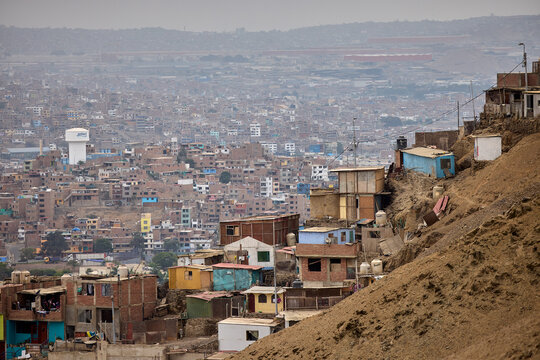 Lima, the capital of Peru, has areas with informal settlements, commonly known as "shanty towns" or "barriadas."
