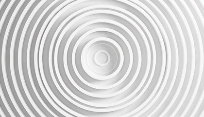Fototapeta na wymiar concentric random rotated white ring or circle segments background wallpaper banner flat lay top view from above