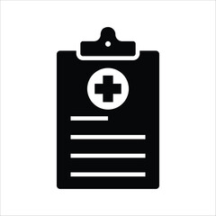 Medical Insurance Icon. Flat Design. Isolated Illustration.