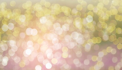 Obraz premium light gold bokeh background