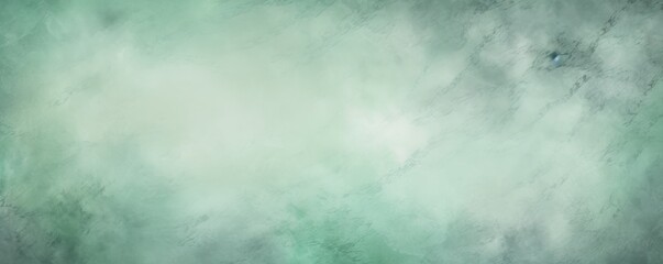 Faded mint texture background banner design