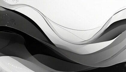 black and white 4k texture minimal clean modern wallpaper perfect background with abstract fluid shapes