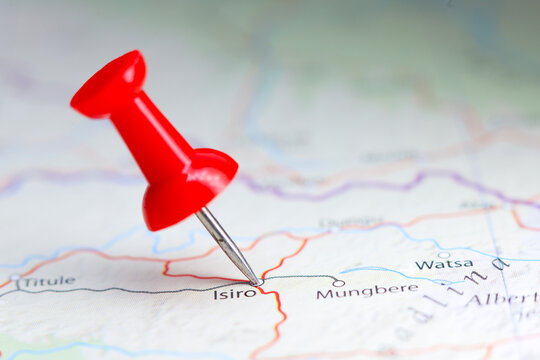 Isiro, Democratic Republic of the Congo pin on map
