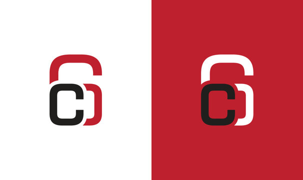 c6, c 6 letter logo icon
