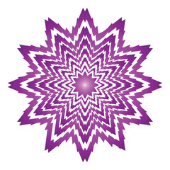 Luxury ornamental gold color mandala design background,