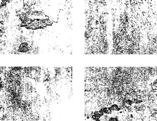 set of grunge textures