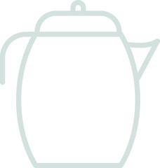 Water kettle icon
