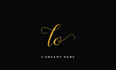 LO, OL, L, O Abstract Letters Logo Monogram