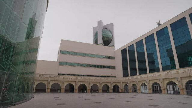 City of Culture Cit&eacute; de la Culture Building with Opera Theatre Th&eacute;&acirc;tre de l'Op&eacute;ra Tunis, Tunisia