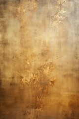 Brass background on cement floor texture