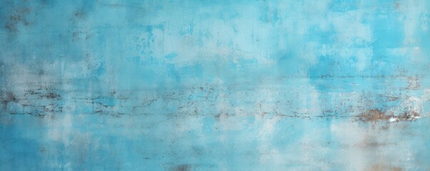 Fototapeta na wymiar Aqua Blue background on cement floor texture