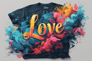 Love Quote typography t shirt design art t-shirt design