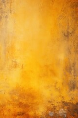 Amber Yellow background on cement floor texture