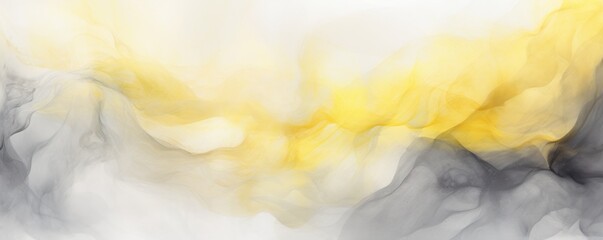 Abstract watercolor paint background by slate gray and lemon chiffon with liquid fluid texture for background