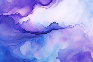 Fototapeta na wymiar Abstract watercolor paint background by navy blue and purple with liquid fluid texture for background, banner