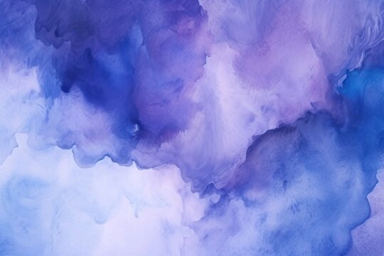 Abstract watercolor paint background by navy blue and purple with liquid fluid texture for background, banner