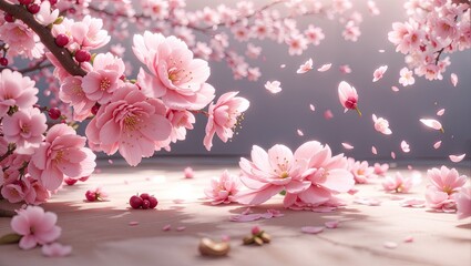 "Petals and Blossoms: A Sakura Symphony"