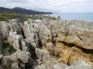 Pancake rocks, Punakaiki - Paparoa National Park, New Zealand