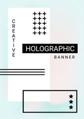 A set of modern abstract covers. Creative backgrounds