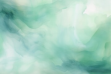 Abstract watercolor paint background by charcoal gray and mint green with liquid fluid texture for background, banner - obrazy, fototapety, plakaty