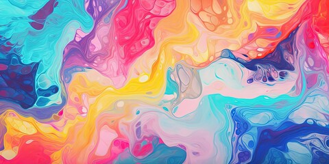 Bright background of rainbow color peace abstraction