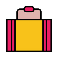 Bag Fashion Lady Filled Outline Icon