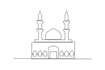 Set of Islamic Shape Illustration. Silhouette of Islamic Bagde. Good used for Islamic Design, Label, Sign, Sticker, etc.
