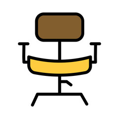 Fototapeta premium Careers Job Work Filled Outline Icon