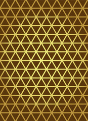 vector composition of triangular planes with shades of brown