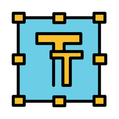 Art Creative Design Filled Outline Icon